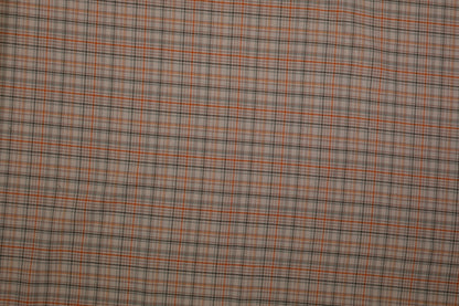 Karo Geschirrtuchstoff aus Baumwolle – aufgelegt