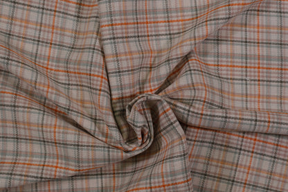 Detailaufnahme Baumwoll-Karo Geschirrtuchstoff