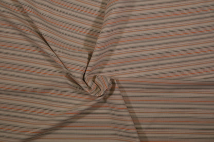 Detailansicht Baumwolldesign mit Streifen