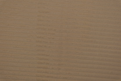 Heller Cord Möbelstoff in Creme – weicher Polsterstoff mit Rippenstruktur Detailaufnahme der Stoffstruktur