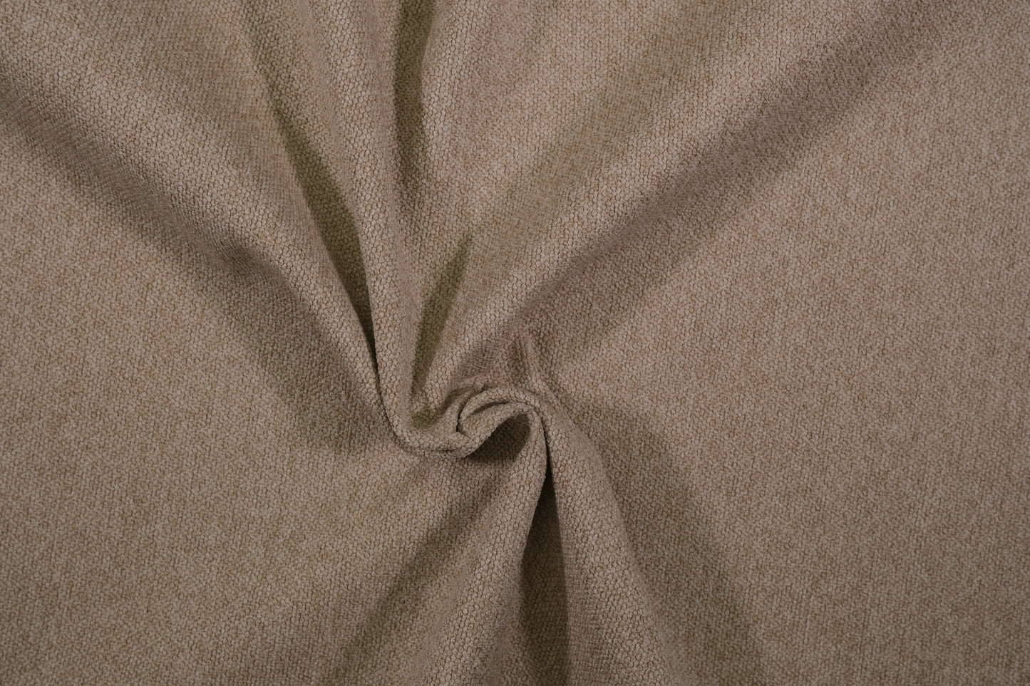 Möbelstoff Bouclé in Sandbeige als Polsterstoff für Sofa und Sessel 140 cm breit Meterware
