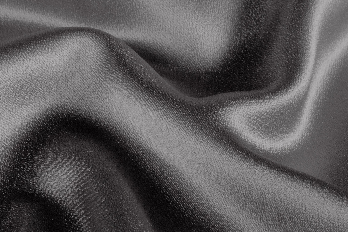 Satin Viskose – Uni Grau