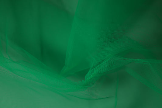 Tüll in Grasgrün – ideal für Dekorationen, Röcke und Schleier