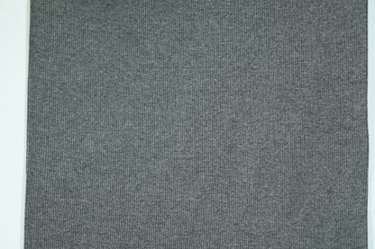Elastischer Bündchenstoff in Mittelgrau für perfekte Bündchenabschlüsse