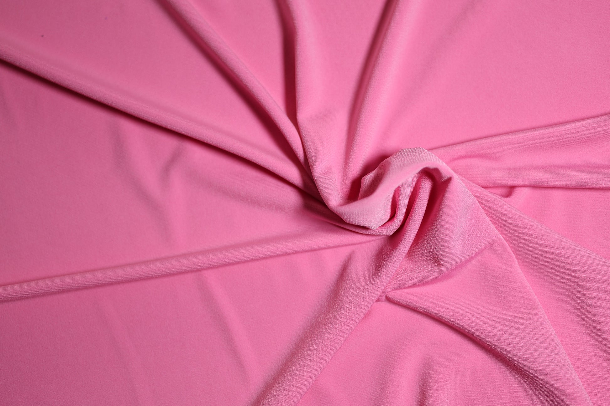 Leuchtender Jerseystoff in Pink
