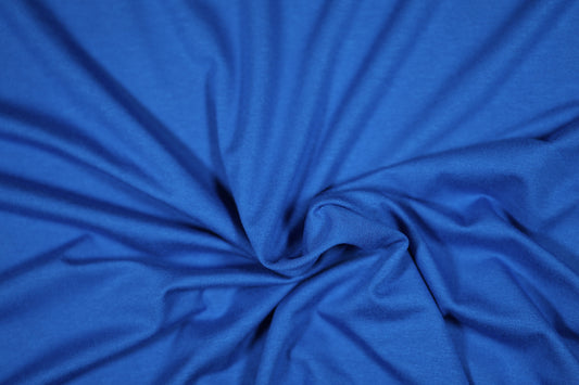 Viskosejersey in Royalblau – weich, elastisch und hautsympathisch