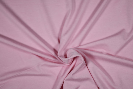 Rosa Viskose Jersey – weich, elastisch und freundlich