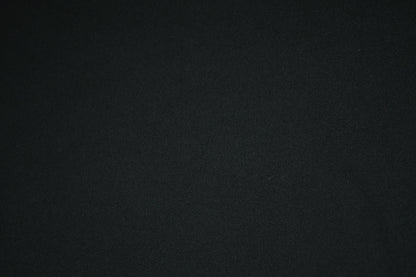 Elastischer Twin Jersey Stoff in Schwarz – ideal für Freizeitkleidung