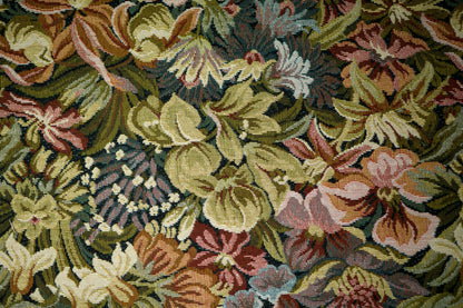 Möbelstoff – Tropisches Blumenmuster – hochwertige Struktur mit Blumendruck