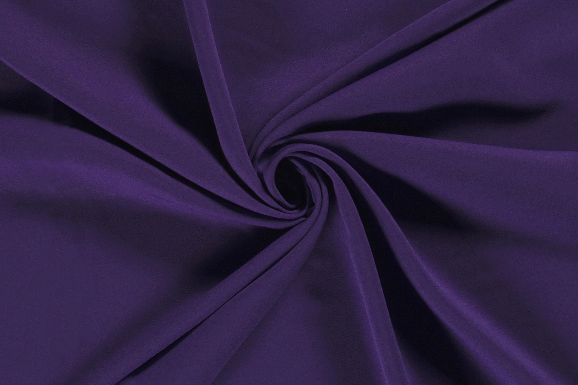 Detail Polyester Panama Stoff Lila – feine Struktur