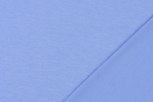 Viskose Jersey Stoff Pastellblau – Weich, Elastisch & Fließend