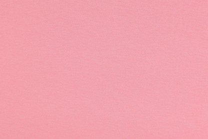 Detailaufnahme Baumwolljersey Rosé – glatte Oberfläche und weicher Griff