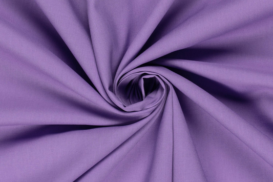 Lila Fahnentuch Baumwollstoff Uni mit matter Oberfläche in hochwertiger Qualität