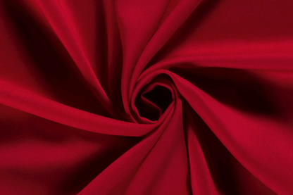 Polyester Panama Stoff Rot Meterware – nicht elastischer Stoff