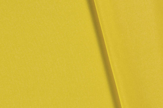 Polyester Panama Stoff Gelb für Kleidung und Deko – vielseitig einsetzbar