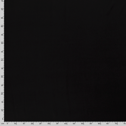 Viskose Poplin Schwarz – Nahaufnahme
