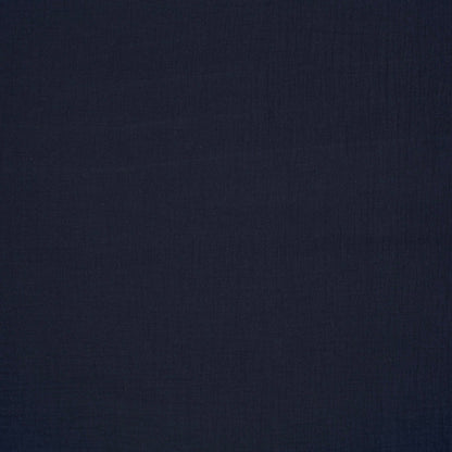 Musselin Stoff Marine – Detail